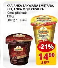 Dezert zakysaný Krajanka