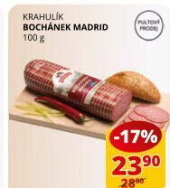 Salám bochánek Madrid Krahulík