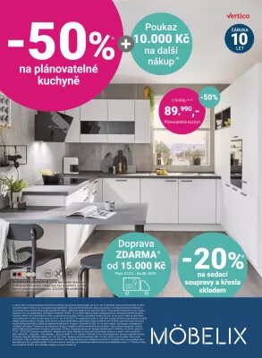 akční leták Möbelix 31.7.2023-13.8.2023