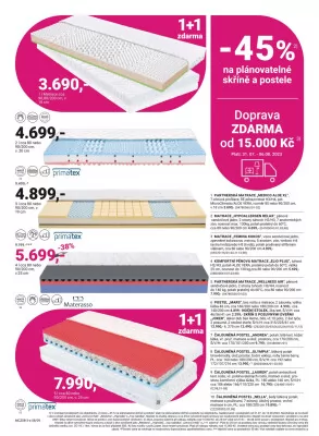 akční leták Möbelix 31.7.2023-13.8.2023