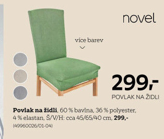 Povlak na židli