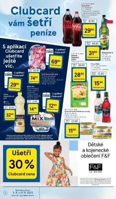 akční leták Tesco 2.8.2023-8.8.2023