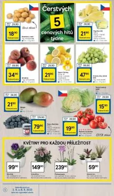akční leták Tesco 2.8.2023-8.8.2023