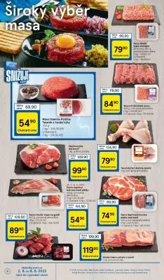 akční leták Tesco 2.8.2023-8.8.2023