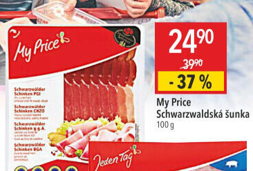 Schwarzwaldská šunka My Price