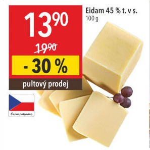 Sýr Eidam 45%