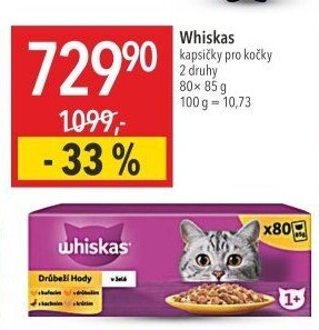 Kapsičky pro kočky Whiskas