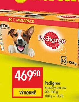 Kapsičky pro psy Pedigree