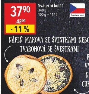 Koláč sváteční