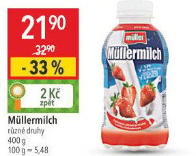 Nápoj mléčný Müllermilch Müller