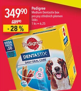 Pamlsky pro psy Denta Stix Pedigree