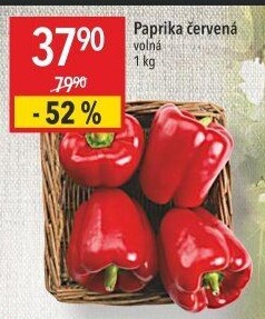 Paprika červená