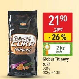 Třtinový cukr Globus