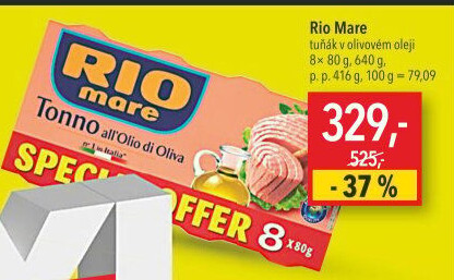 Tuňák v oleji Rio Mare
