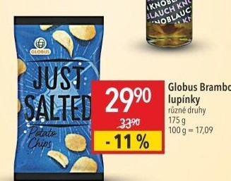 Bramborové lupínky Globus