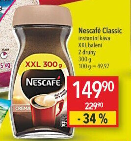 Instantní káva Nescafé Classic