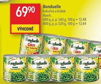 Kukuřice sterilovaná Gold Bonduelle