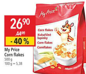 Lupínky cornflakes My Price