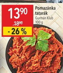 Pomazánka tatarák