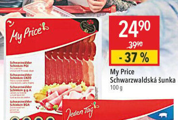 Schwarzwaldská šunka My Price