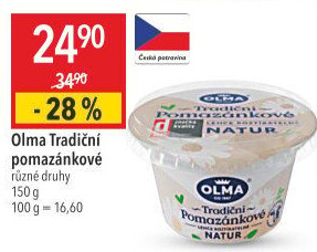 Tradiční pomazánkové Olma