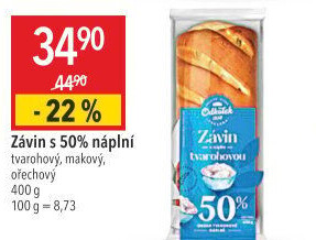 Závin s náplní Odkolek
