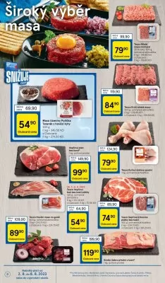 akční leták Tesco 2.8.2023-8.8.2023