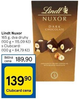 Bonboniéra Nuxor Lindt