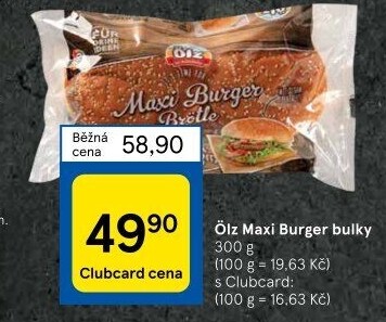 Bulky na hamburger Ölz