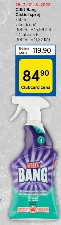 Čistič Cillit Bang