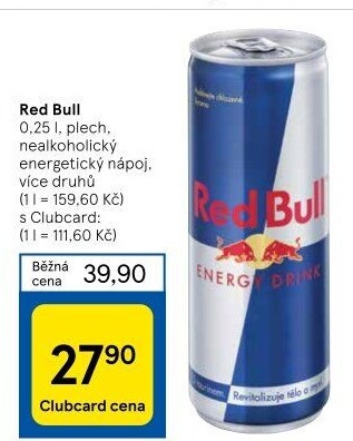 Energetický nápoj Red Bull