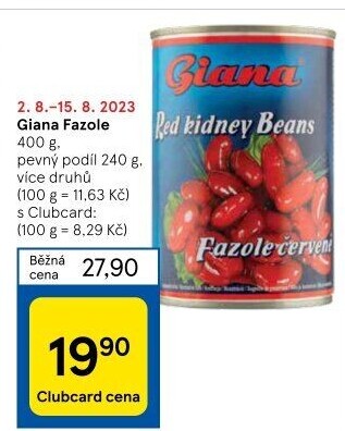 Fazole Giana