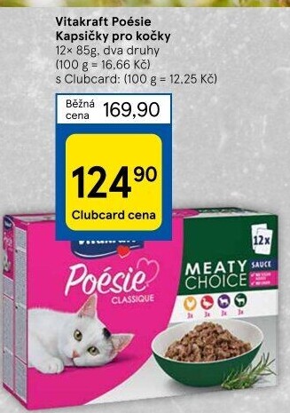 Kapsičky pro kočky Poésie Vitakraft