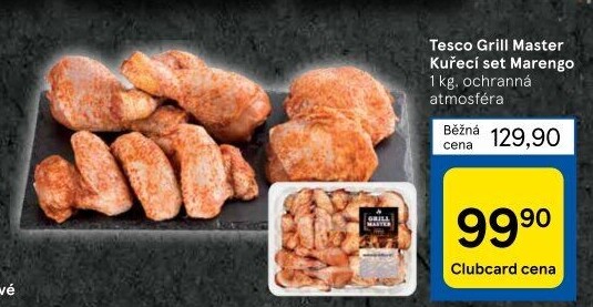 Kuřecí grilovací set Marengo Grill Master Tesco