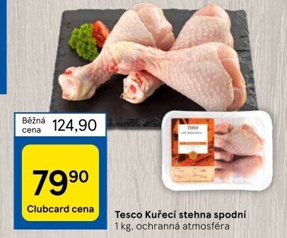 Kuřecí stehna Tesco