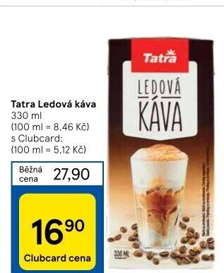 Ledová káva Tatra