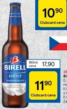 Nealkoholické pivo Birell