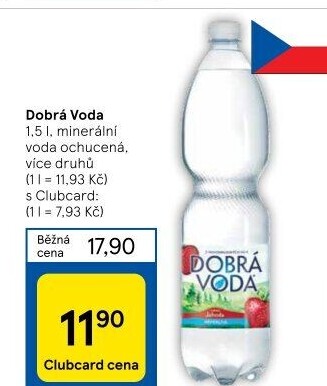 Ochucená voda Dobrá voda