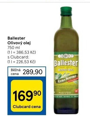 Olivový olej Ballester