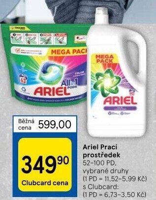 Prací prostředky Ariel