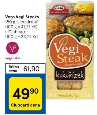 Produkty Vegi Steak Veto