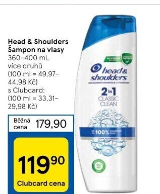 Šampon proti lupům Head&amp