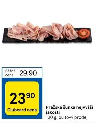 Šunka pražská nejvyšší jakosti