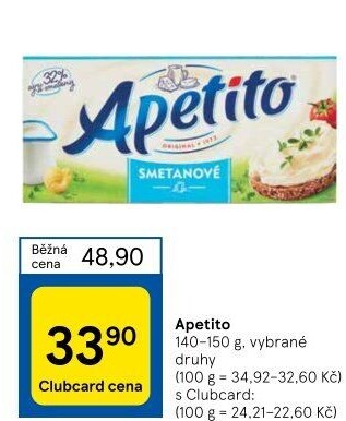 Sýr tavený Apetito