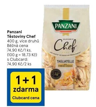 Těstoviny Selezione di Chef Panzani