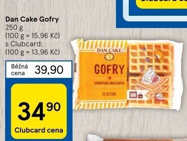 Vafle Gofry Dan Cake