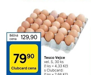Vejce S Tesco