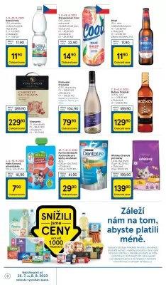 akční leták Tesco 2.8.2023-8.8.2023