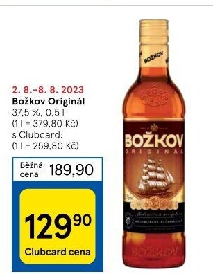 Božkov Original Tuzemský
