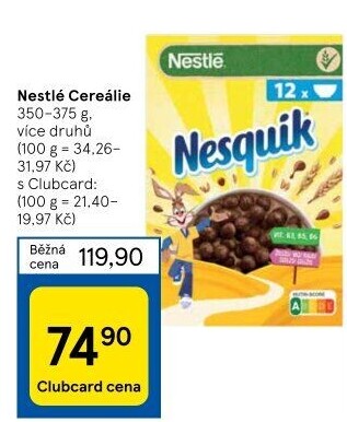 Cereálie Nestlé